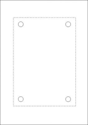 Einleger für Türschild DIN A5